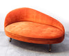 SALE! Rare Mid Century Adrian Pearsall Chaise with Funky New Upholstery
