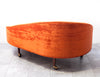 SALE! Rare Mid Century Adrian Pearsall Chaise with Funky New Upholstery