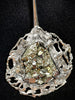 One of a Kind Statement Necklace, Sterling Silver & Pyrite
