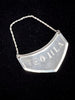 Vintage Sterling Silver "Tequila" Liquor Tag