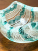 Gorgeous Murano Latticino & Zanfirico Glass Dish