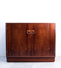 SALE! Gorgeous Mid Century Rosewood Cabinet, Compact & Functional