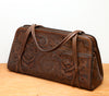 Beautiful Vintage Tooled Leather Purse by Gaitan Mexico