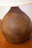 Exquisite Vintage Pottery Lamp by Renowned Artists Jan & Helga Grove