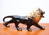 Gorgeous 1950s Ceramic Lion w/ Gold Accents by Lane USA