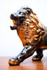 Gorgeous 1950s Ceramic Lion w/ Gold Accents by Lane USA