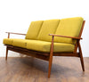 Beautiful Vintage Mid Century Sofa, Refinished & Reupholstered