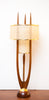 Fantastic 1950s Walnut Lamp by Modeline USA