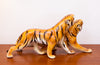 Rare and Impeccable 1950s Italian Porcelain Tigers, by Ronzan